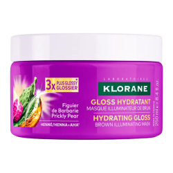 Klorane Gloss Hydratant Mascarilla Iluminadora para Tonos Castaños al Higo de Barbaria 250 ml