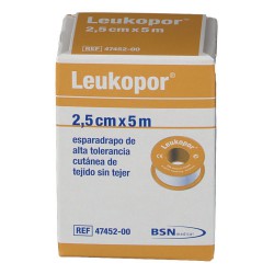 Leukopor esparadrapo...