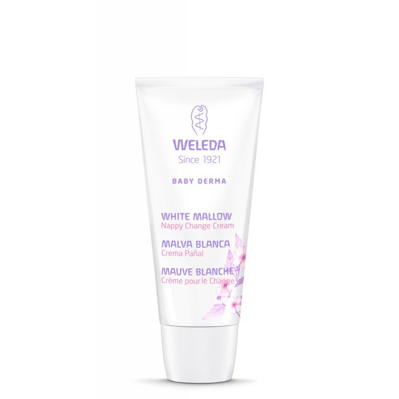 Weleda crema pañal bebe malva blanca