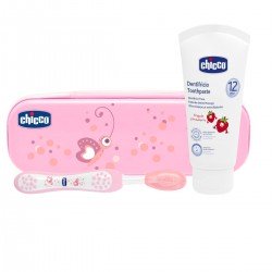 Chicco set denticion rosa...
