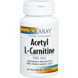 Solaray acetyl l-carnitine...