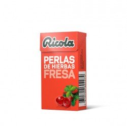 Ricola perlas fresa