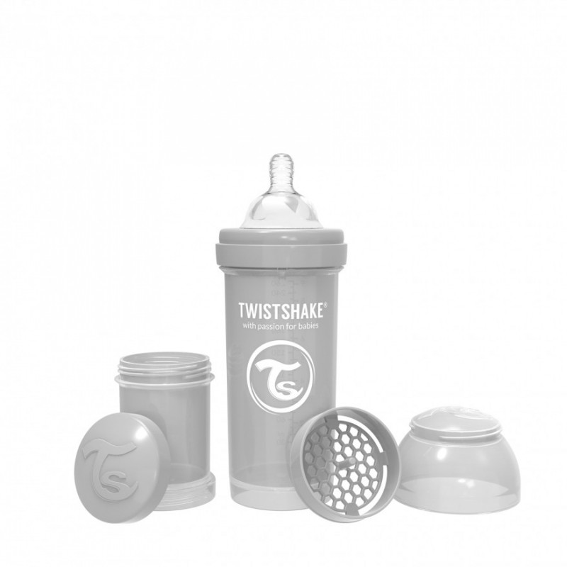 Termo para comida Twistshake gris pastel - Twistshake