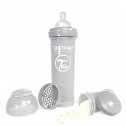 Biberones - tetinas: TWISTSHAKE BIBERÓN ANTICÓLICO 330 ML TURQUESA