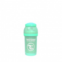 Twistshake biberon anticolico pastel verde 180 ml